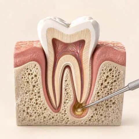 Tratamentul unui abces dentar