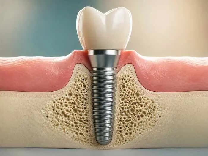Procesul de osteointegrare a implantului
