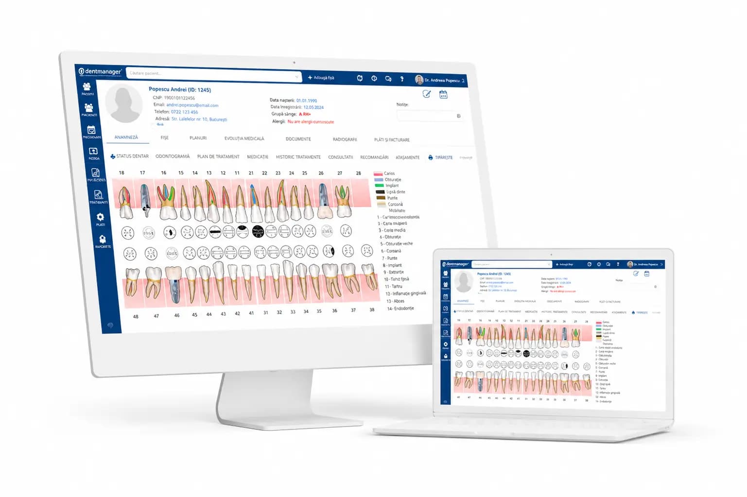 Platformă digitală pentru managementul medical